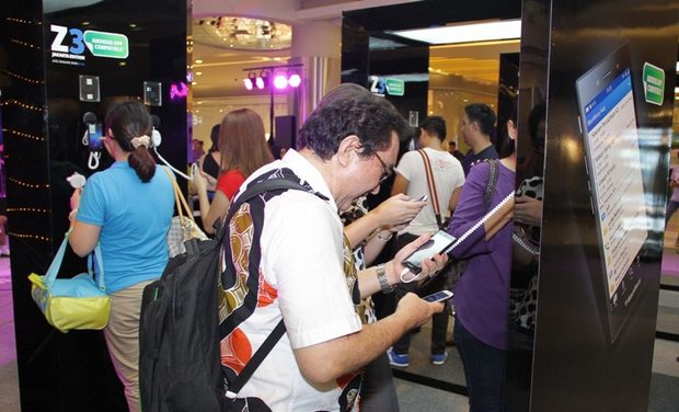 The BlackBerry Z3 made a huge success on the launch day in Jakarta, Indonesia
