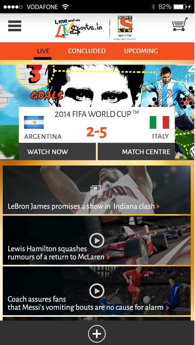 Multi-Screen Media meluncurkan aplikasi seluler resmi untuk Piala Dunia FIFA 2014 4
