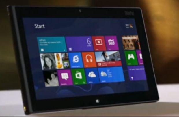 Lenovo TinkPad Tablet 2, intel processor (Photo courtesy: lenovo website)