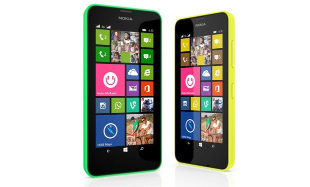 Nokia Lumia 630 nu tillgänglig för 10 500 Rs i Indien