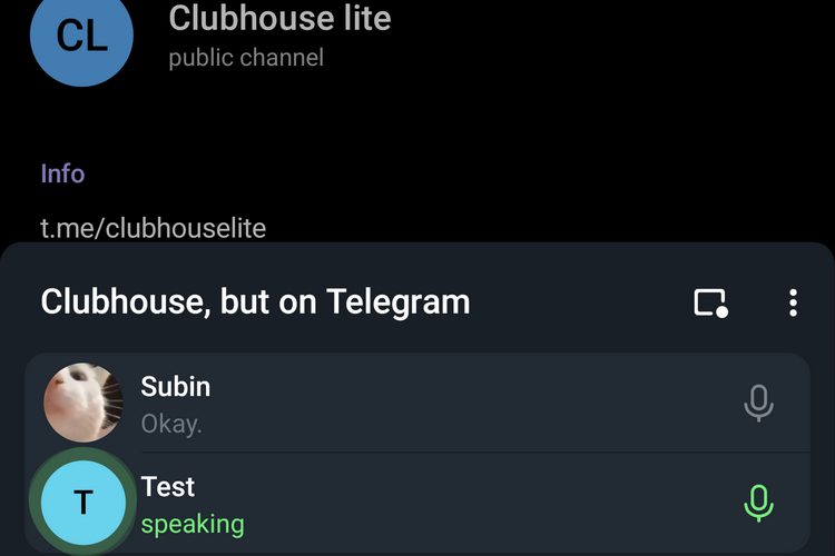 Cách tạo cuộc trò chuyện thoại trong kênh Telegram