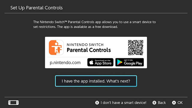 ladda ner nintendo föräldrakontroll app switch