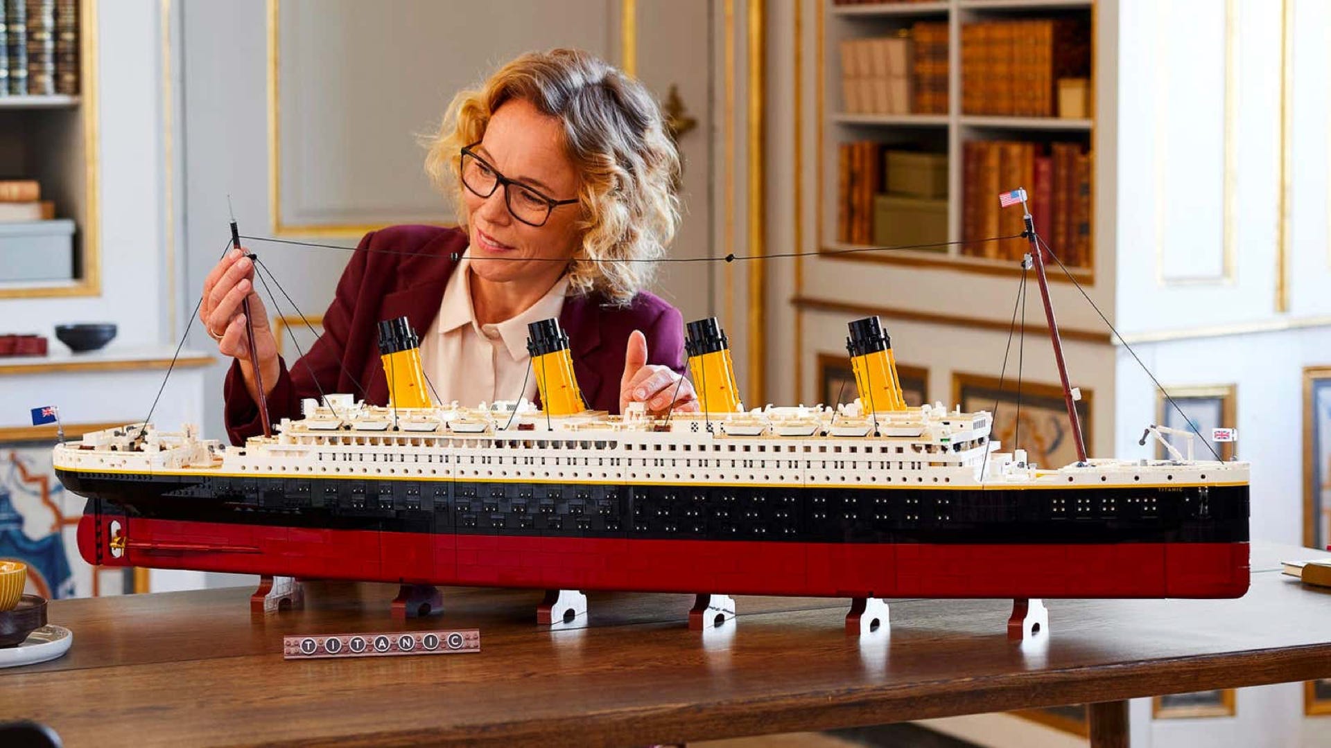 LEGO Titanic adalah salah satu set terbesar yang pernah ada dengan 9.090 Batu Bata