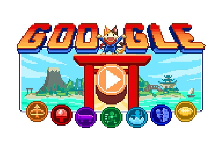 Google lanserar Doodle Champion Island Games för OS 2020