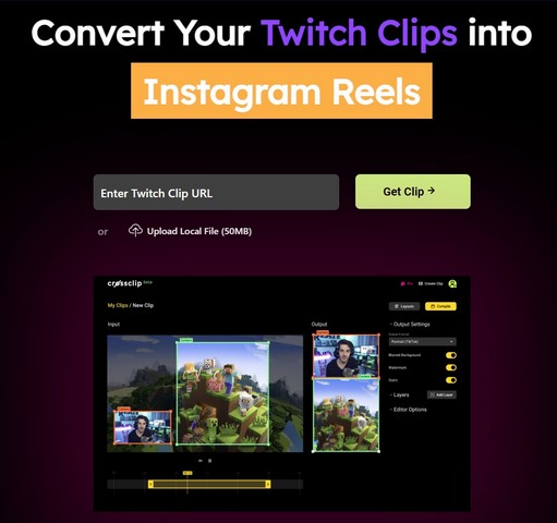 Sakelar Aplikasi Baru Streamlabs Twitch Klip ke TikTok, Instagram Video Gulungan