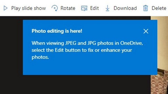 Microsoft OneDrive menambahkan pengeditan foto, organisasi yang lebih baik