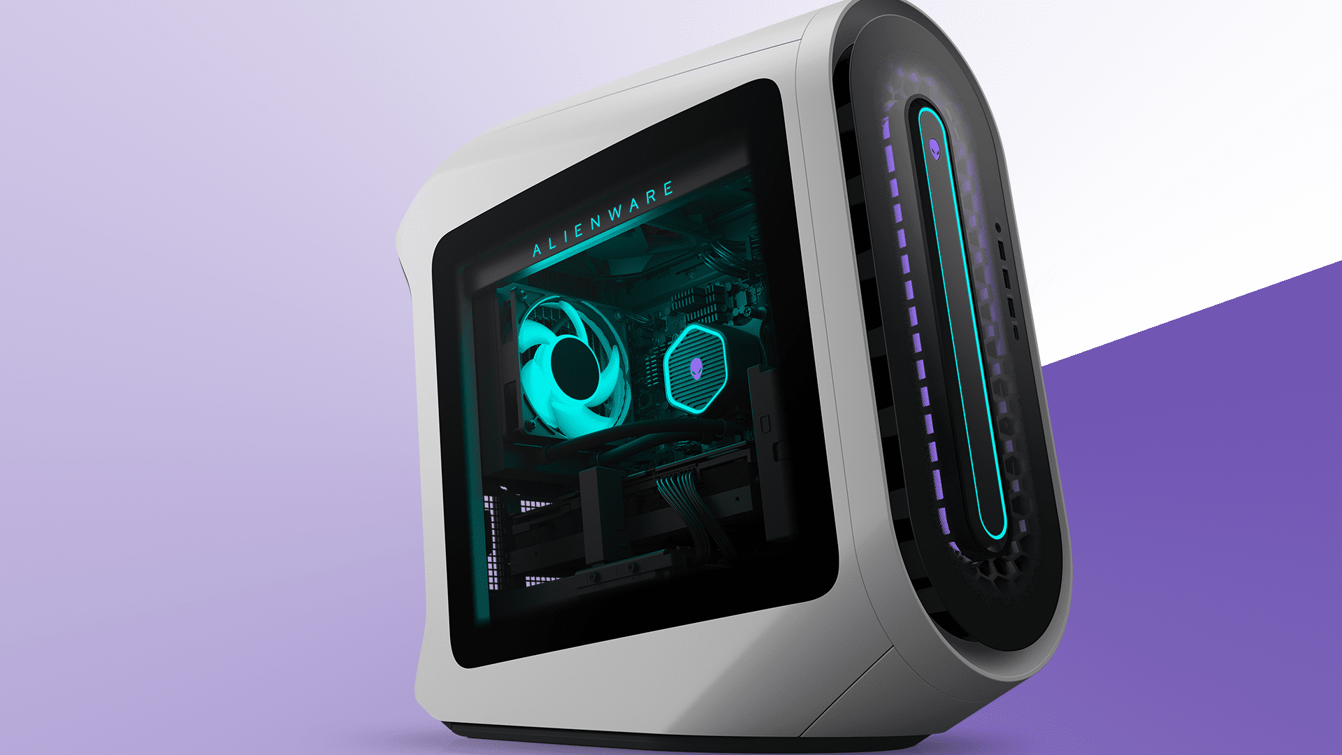Alienwares nya Aurora-skrivbord är ganska coolt (bokstavligen)