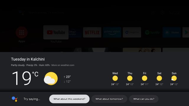 Sử dụng Google Assistant trên Android TV (2021)