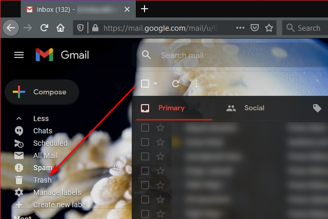 Hur man återställer raderade e-postmeddelanden i Gmail