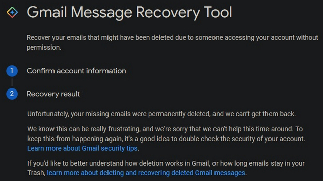 Khôi phục các email đã xóa vĩnh viễn trong Gmail
