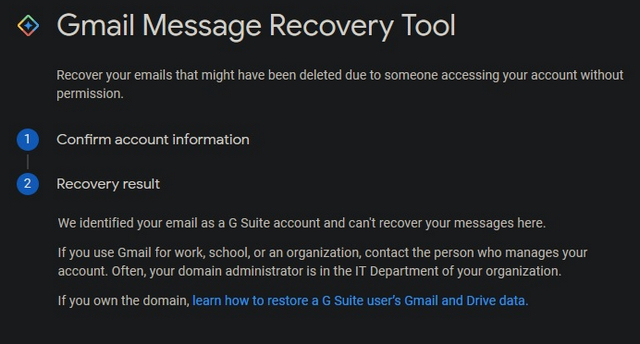 Pulihkan email yang dihapus secara permanen di Gmail