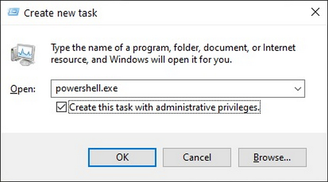 Khôi phục Menu Start bị thiếu trong Windows 10