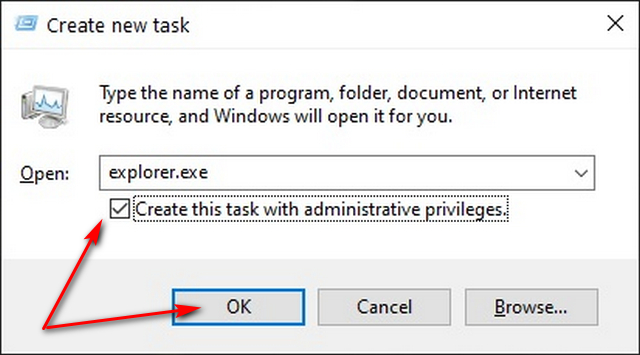 Återställ Missing File Explorer i Windows 10