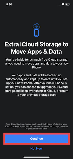 Obegränsad iCloud-lagring på iPhone och iPad 