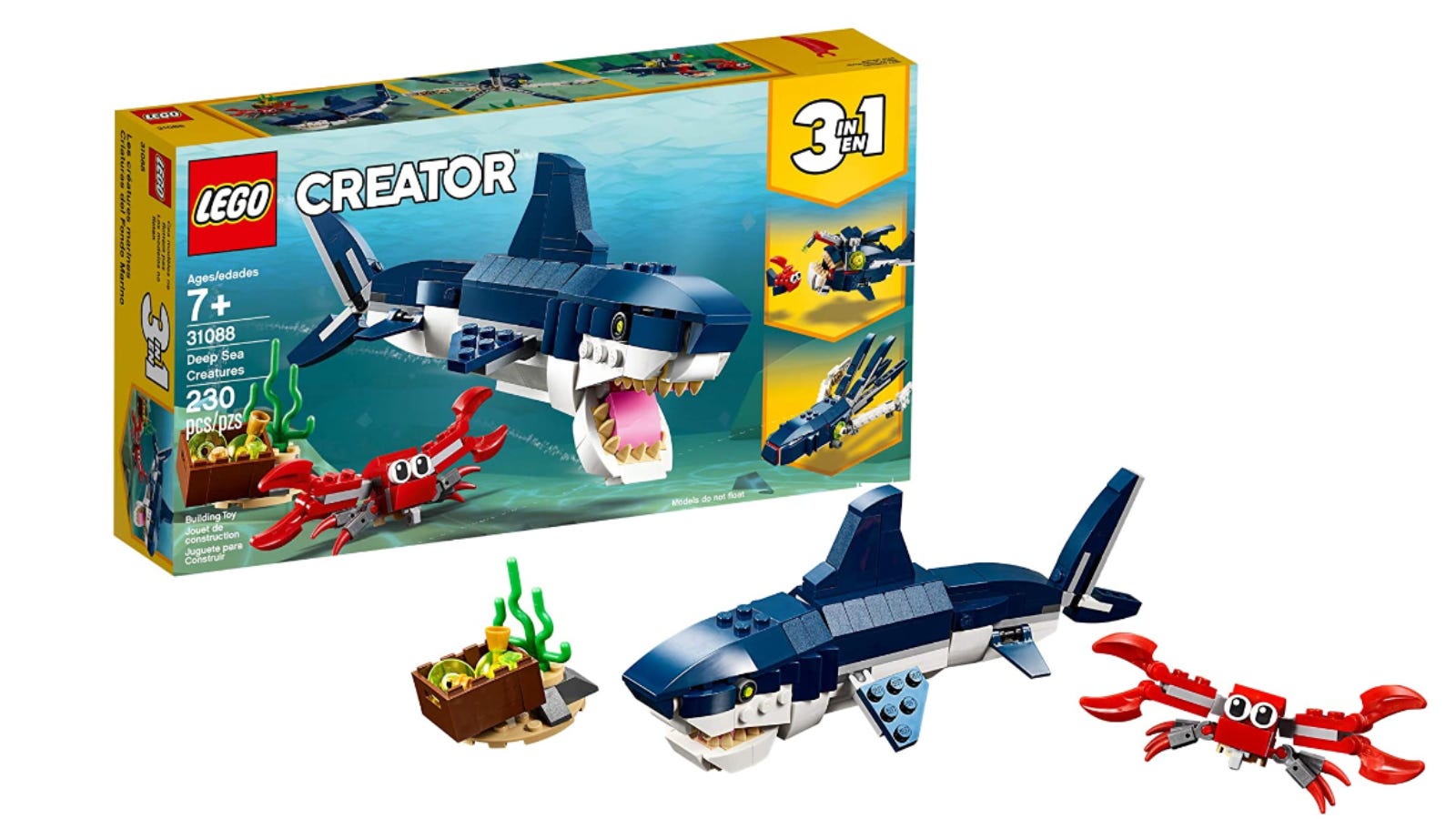 LEGO Creator 3-trong-1 Sinh vật biển sâu