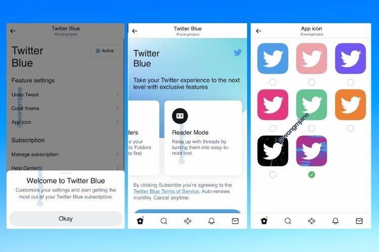 Twitter Tiết lộ nhầm lẫn Twitter Dịch vụ đăng ký Blue trên iOS App Store
