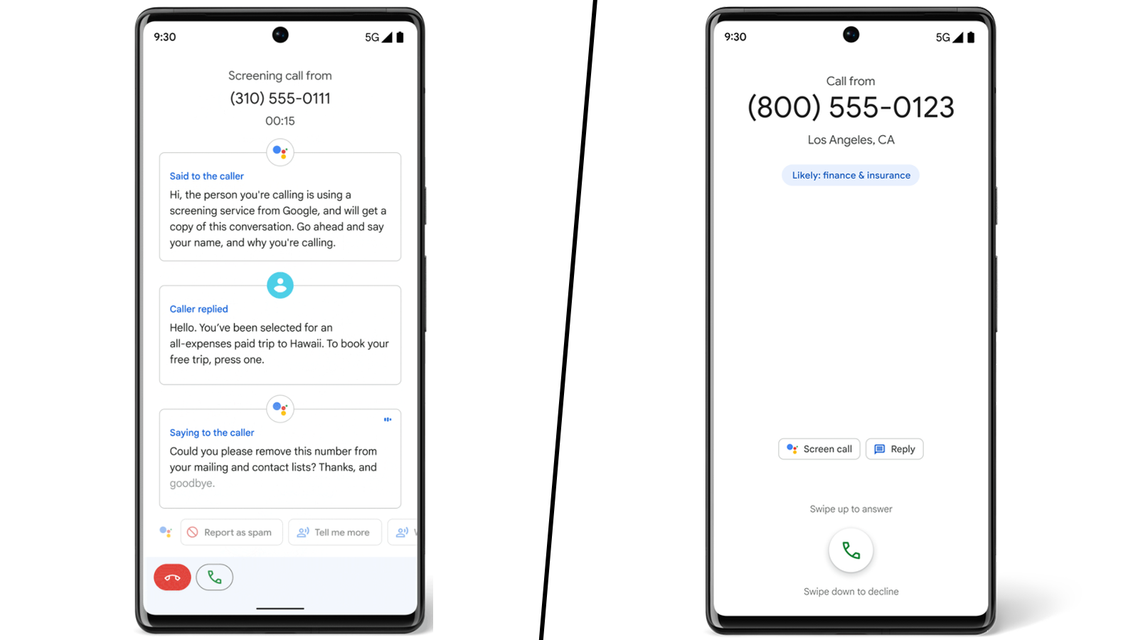 Tính năng Màn hình cuộc gọi của Google