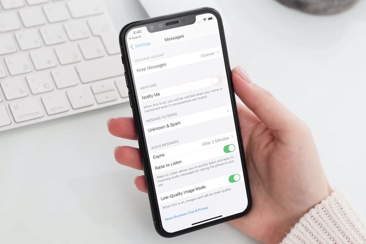 Cara mematikan notifikasi iMessage Mentions di iPhone