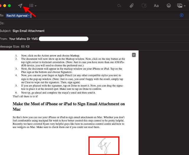 Mengirim email