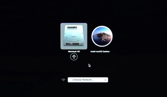 8. Instal macOS menggunakan drive USB yang dapat di-boot