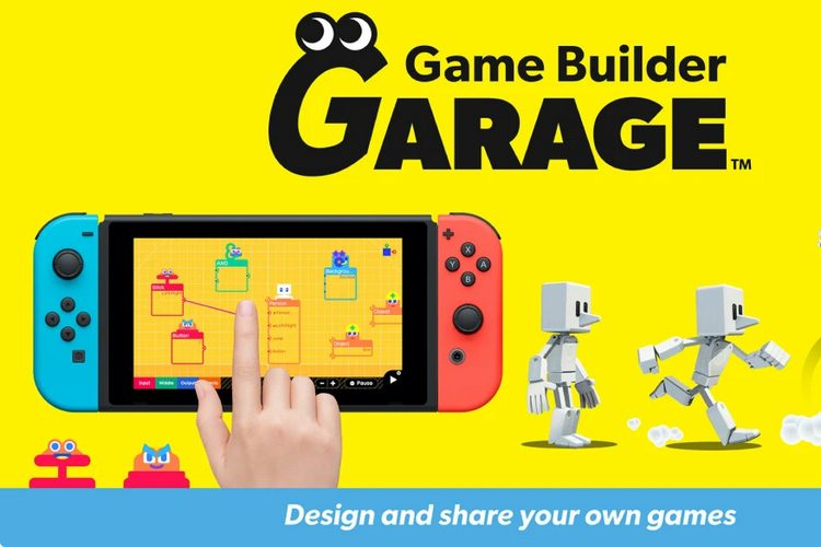 Nhà để xe cho người xây dựng trò chơi của Nintendo Cho phép bạn xây dựng trò chơi của riêng mình
