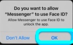 Facebook Messenger popup-fönster