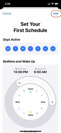 Mengatur Pelacakan Tidur di iPhone 5
