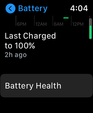 Hur man kontrollerar Apple Watch-batteriets hälsa i watchOS 7