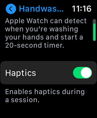 Cách bật tính năng phát hiện đồ rửa tay trong Apple Watch trên watchOS 7
