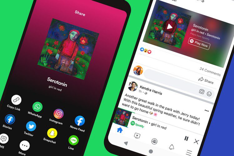 Spotify Mini-Player mới trong Facebook Cho phép bạn phát trực tuyến các bài hát trong khi duyệt News Feed