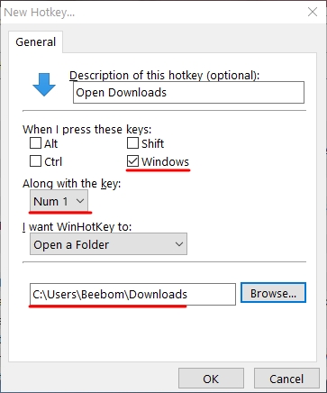 Konfigurera WinHotKey och Breeze Through Windows 10 2