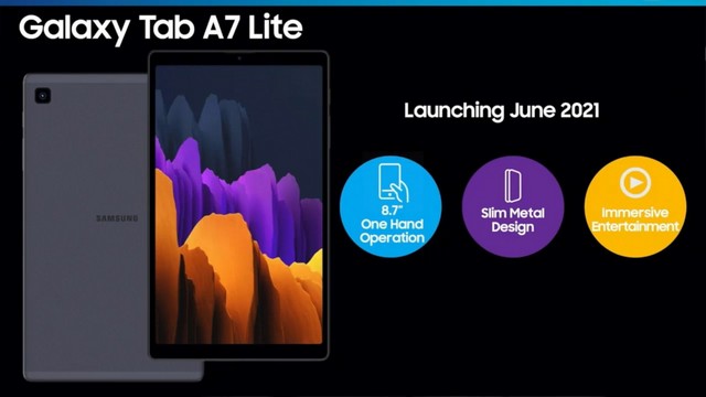 Samsung Galaxy Tab S7 Lite 5G läckte