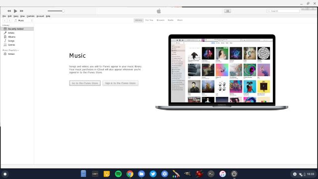 Instal iTunes di Chromebook 3