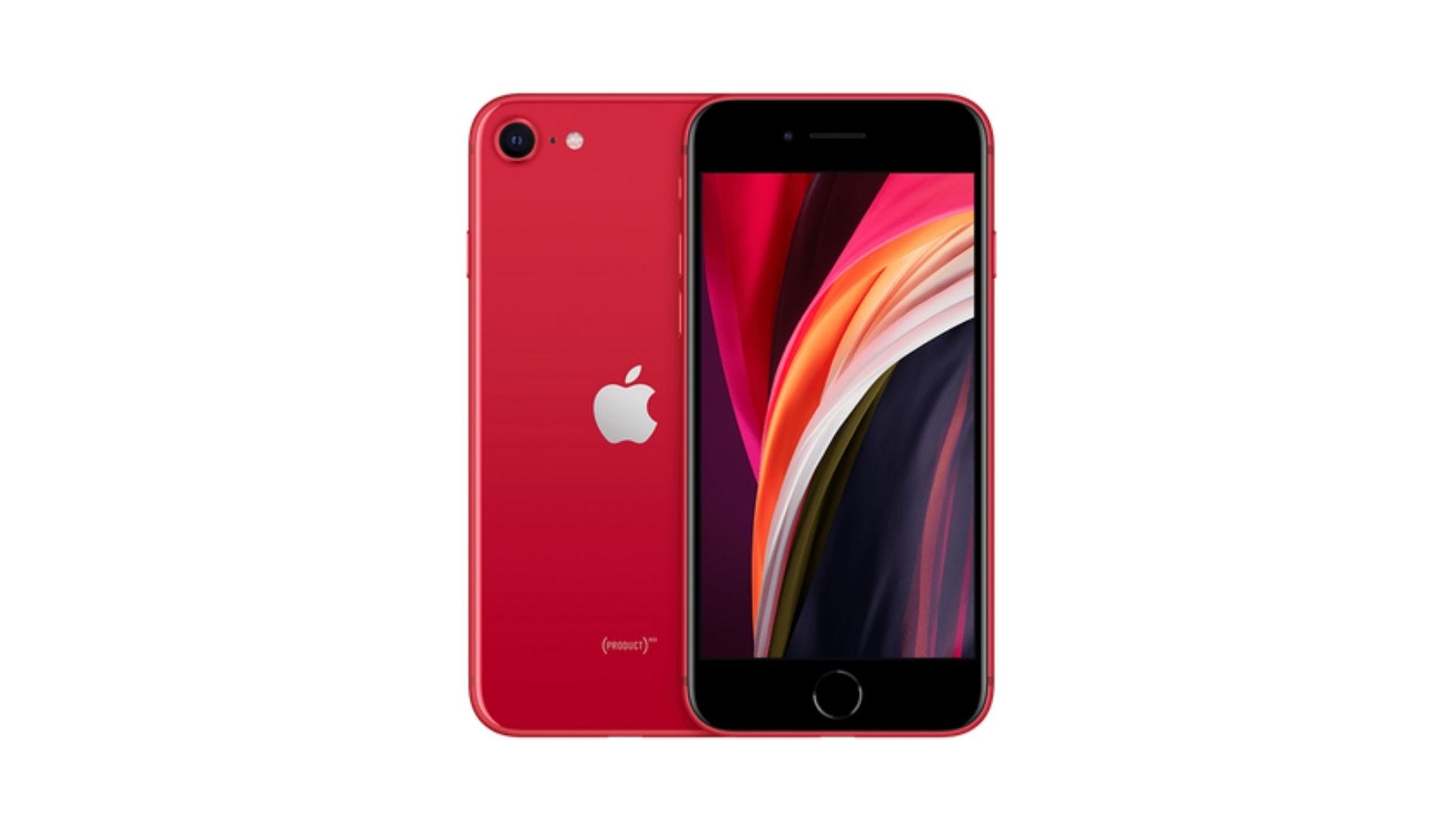 produk iPhone SE merah