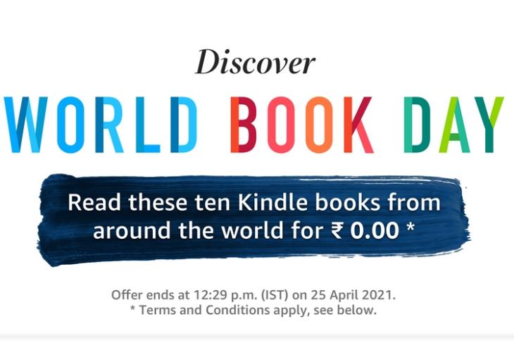 Amazon  Ưu đãi 10 Kindle Sách điện tử chào mừng Ngày Sách thế giới;  Đây là cách để yêu cầu chúng