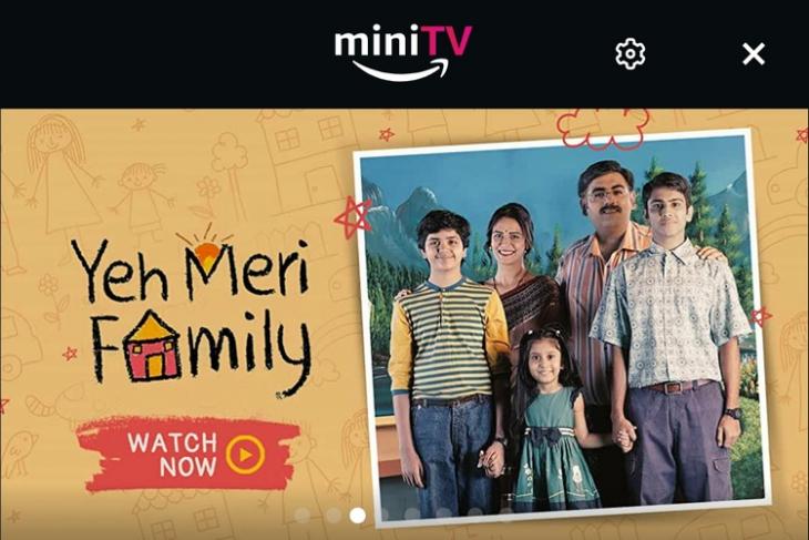 Amazon  miniTV là một nền tảng video trong Amazon Ứng dụng