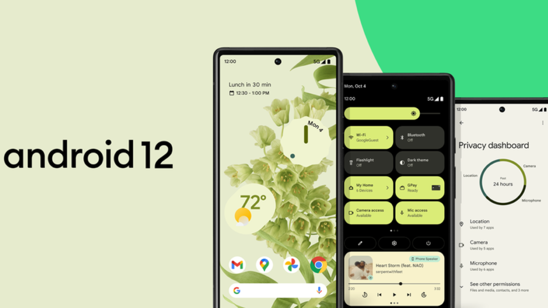 Phát hành Android 12