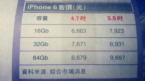 Bocor: Harga iPhone 6 naik sebelum diluncurkan 3