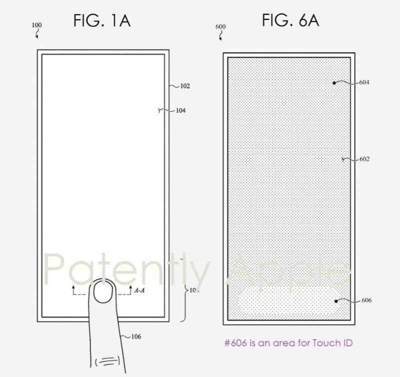 Apple Patent Touch ID iPhone 12