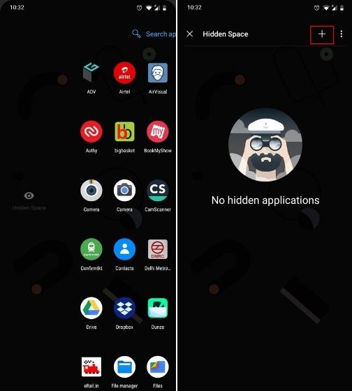 1.  Ẩn ứng dụng trên thiết bị Android OnePlus