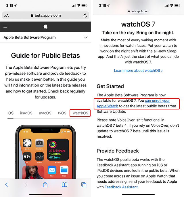 Cách cài đặt watchOS 7 Beta công khai trên của bạn Apple Watch