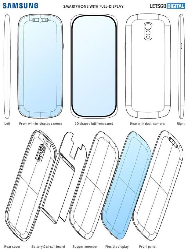 Samsung Galaxy S11 ritningar