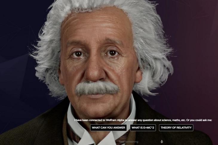 Chatbot AI Albert Einstein