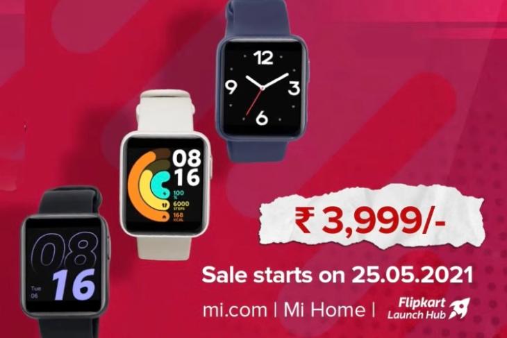 redmi watch lanserades i Indien