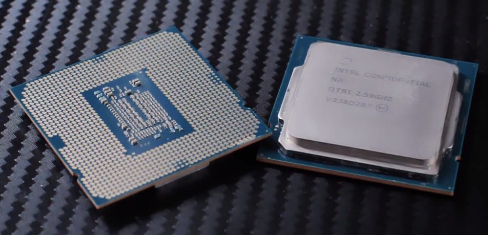 O Intel Core i9-10900K en 5,4 GHz chega aos 3000 pontos utan Cinebench