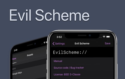 Evil Scheme Tweak Memungkinkan Anda memilih aplikasi default pilihan Anda