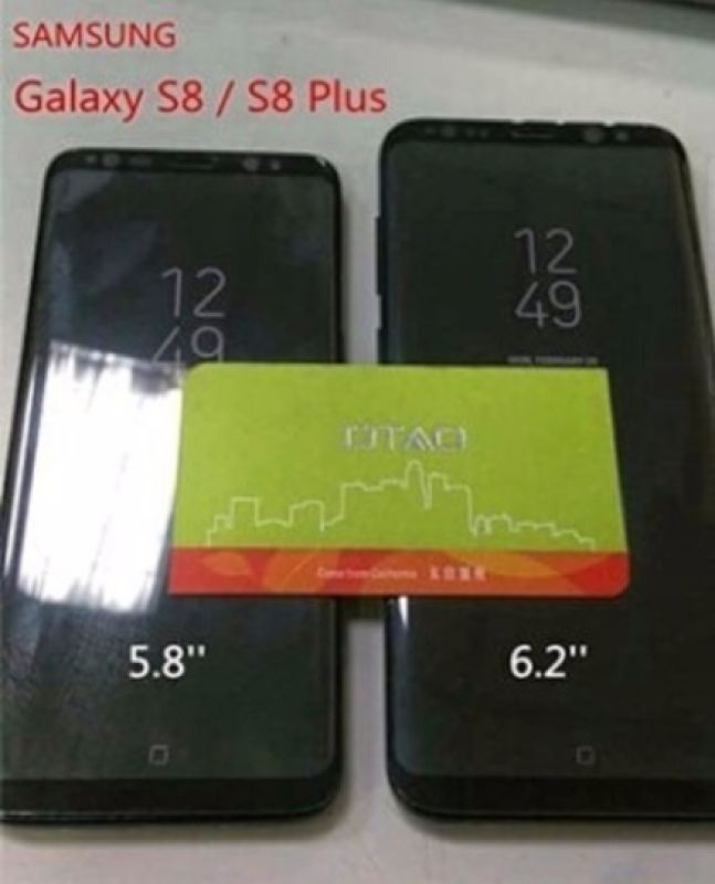 Hình ảnh rò rỉ của Galaxy S8 và S8 Plus 