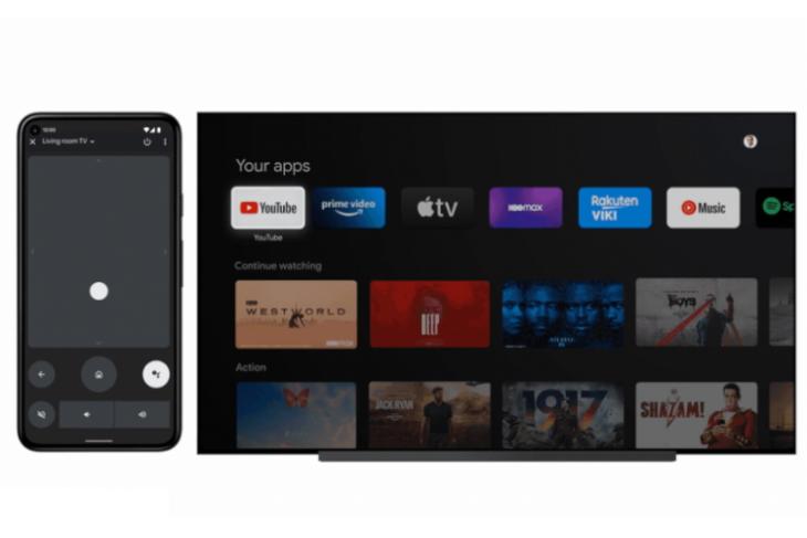 Google akan menambahkan remote control TV Android bawaan ke Android