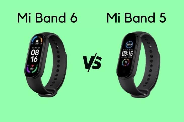 Mi Band 6 vs Mi Band 5 - so sánh thông số kỹ thuật chi tiết