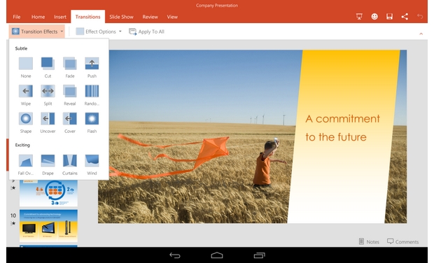 Gratis: Microsoft menghadirkan Office ke iPad, diikuti oleh Android 2